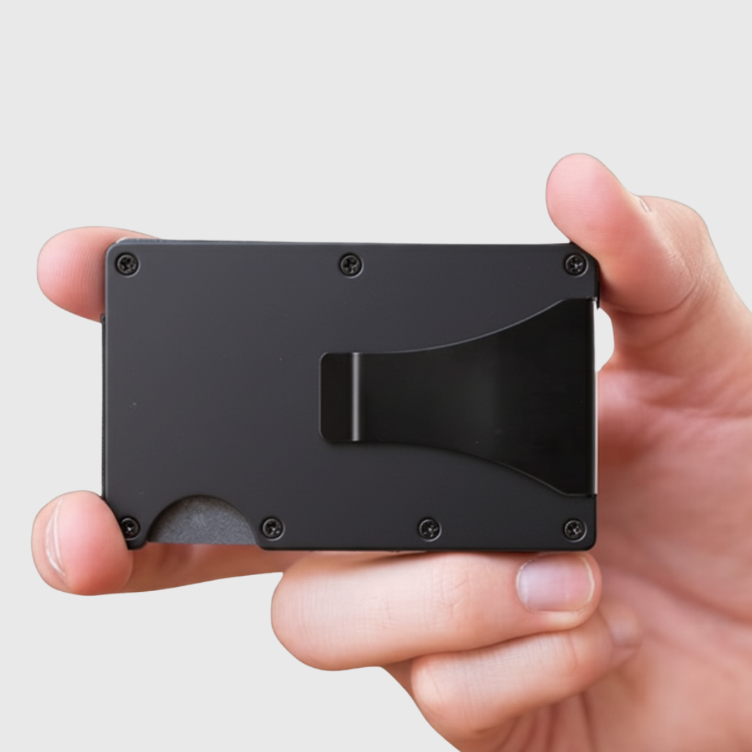 BIKLAR Slim RFID Wallet – Minimalistyczny Aluminiowy Portfel