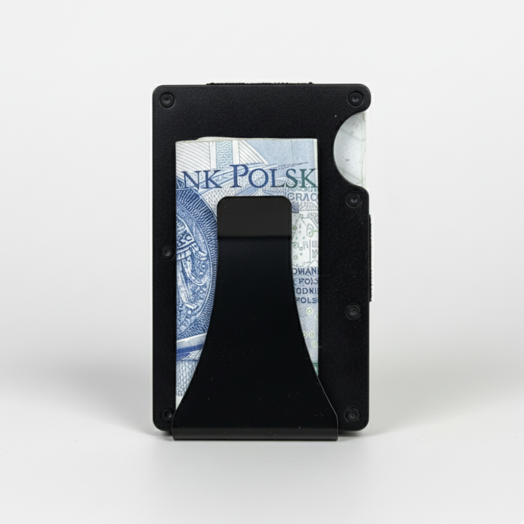 BIKLAR Slim RFID Wallet – Minimalistyczny Aluminiowy Portfel